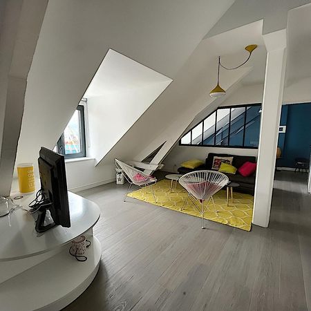 Duplex De Standing En Centre-Ville Avec Parking, Proche Port Et Plage - Fr-1-361-377 Granville Exteriér fotografie