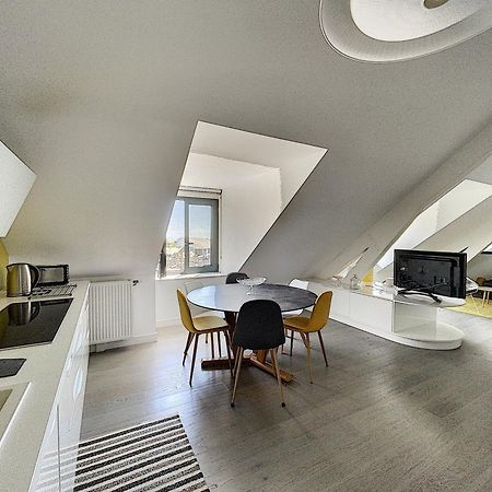 Duplex De Standing En Centre-Ville Avec Parking, Proche Port Et Plage - Fr-1-361-377 Granville Exteriér fotografie