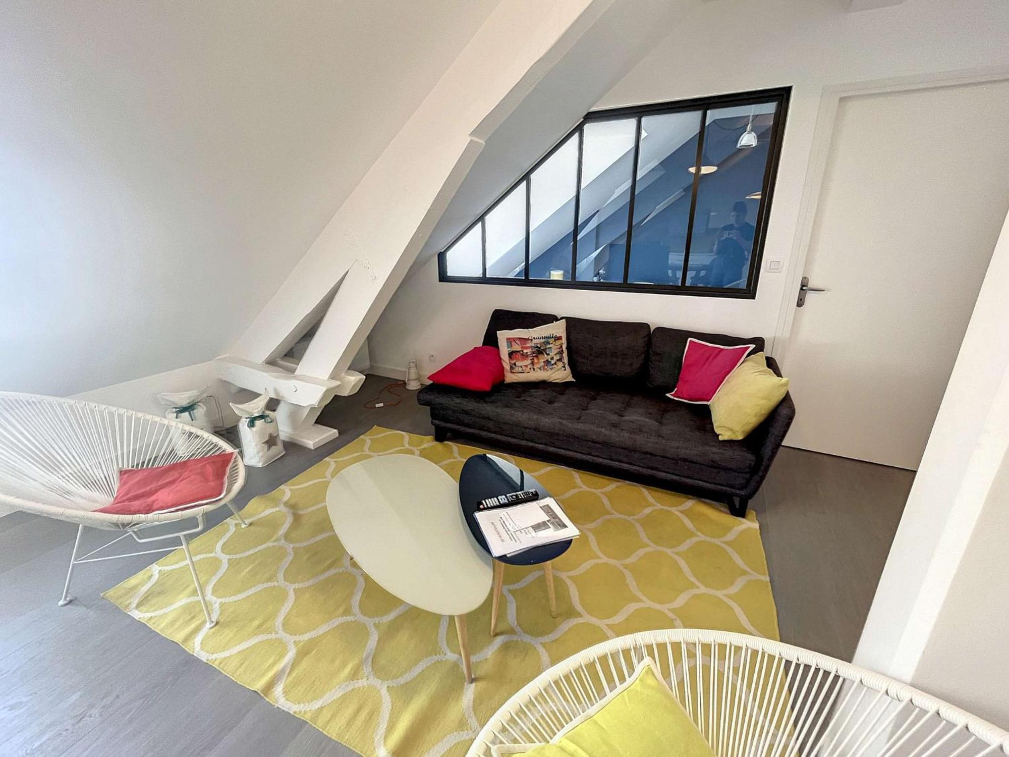 Duplex De Standing En Centre-Ville Avec Parking, Proche Port Et Plage - Fr-1-361-377 Granville Exteriér fotografie