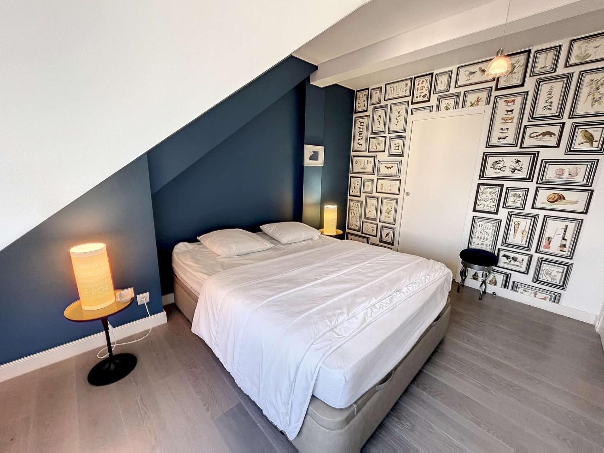 Duplex De Standing En Centre-Ville Avec Parking, Proche Port Et Plage - Fr-1-361-377 Granville Exteriér fotografie